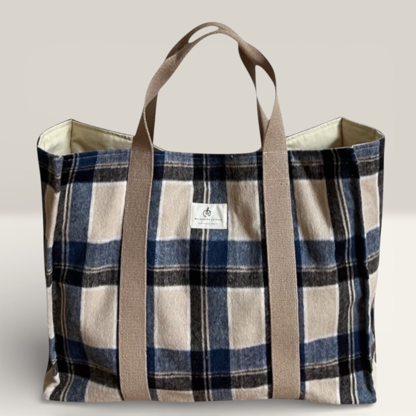 Tote bag XXL Azul - Tierra