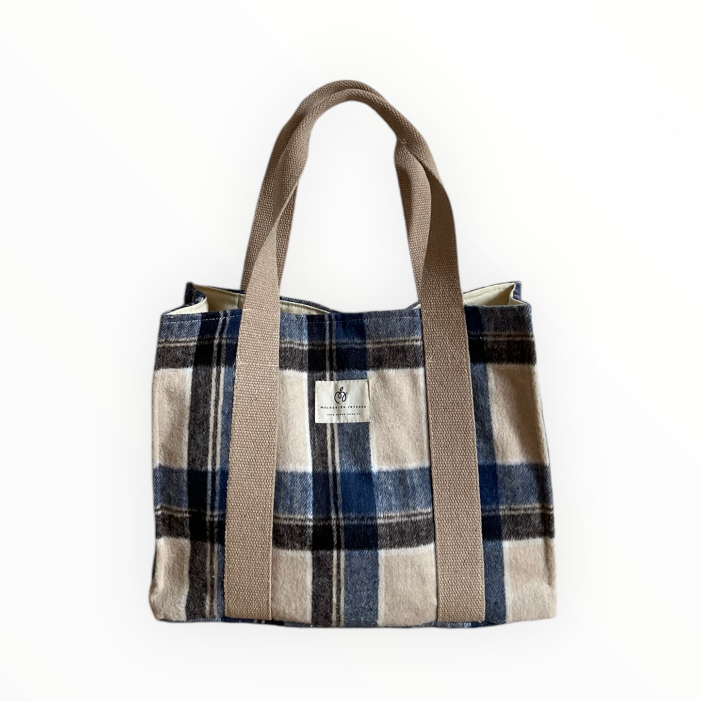 Tote bag  Mediano Azul - Tierra