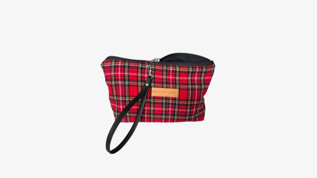 Cartera Red Tartán