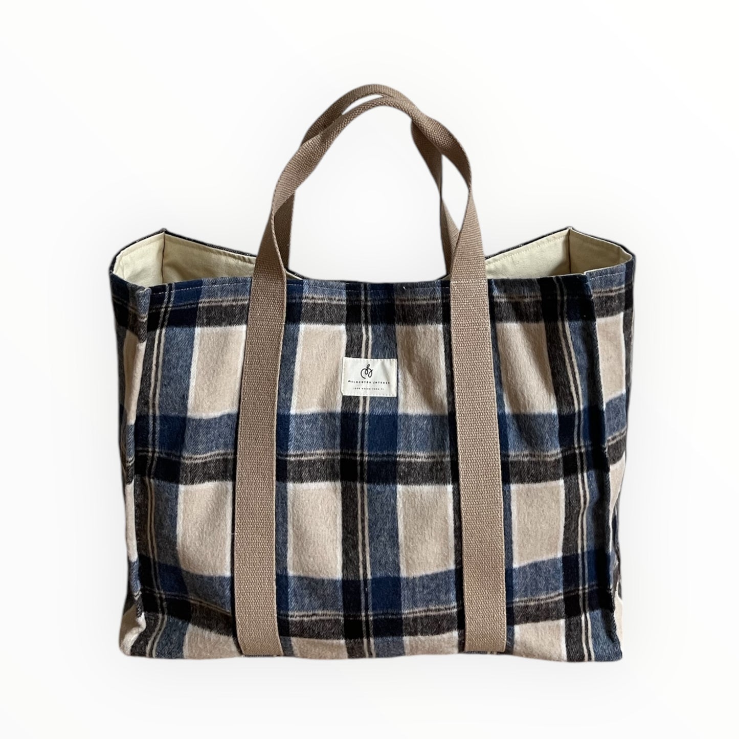 Tote bag XXL Azul - Tierra