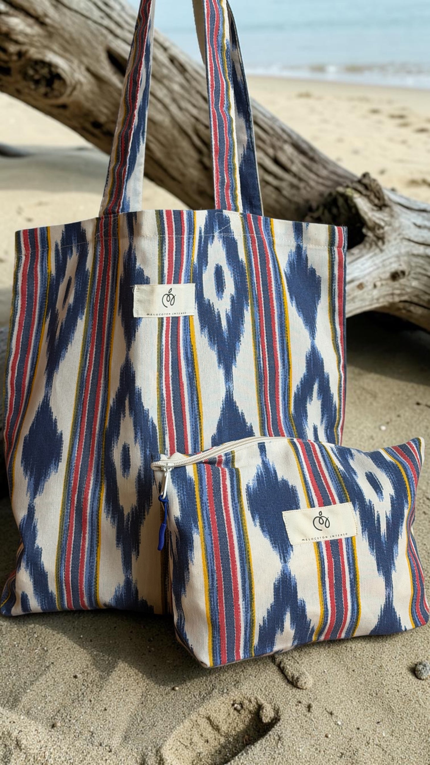 Pack Ikat Mediterraneo . bolsa + neceser
