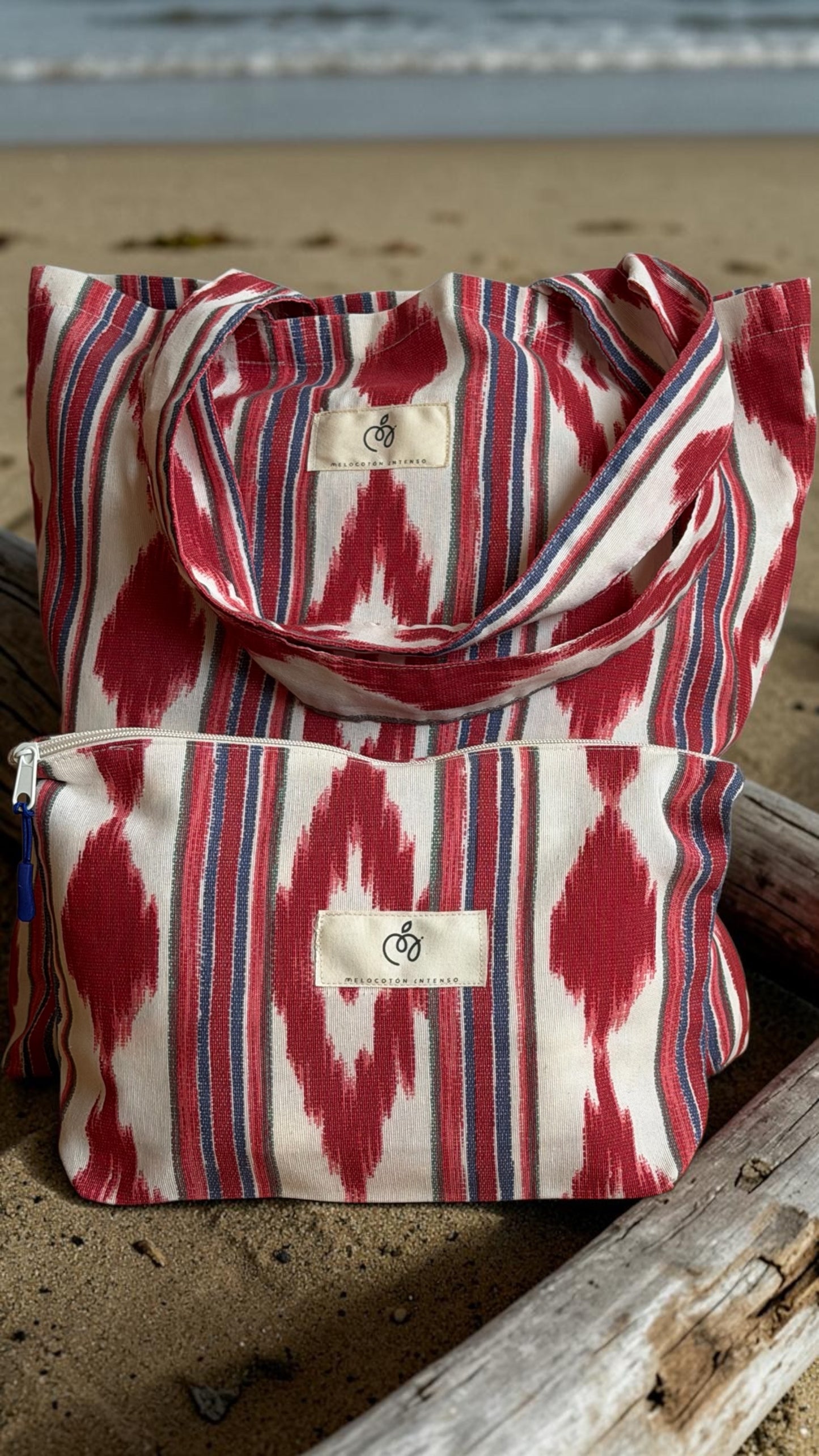 Pack Ikat Mediterraneo . bolsa + neceser