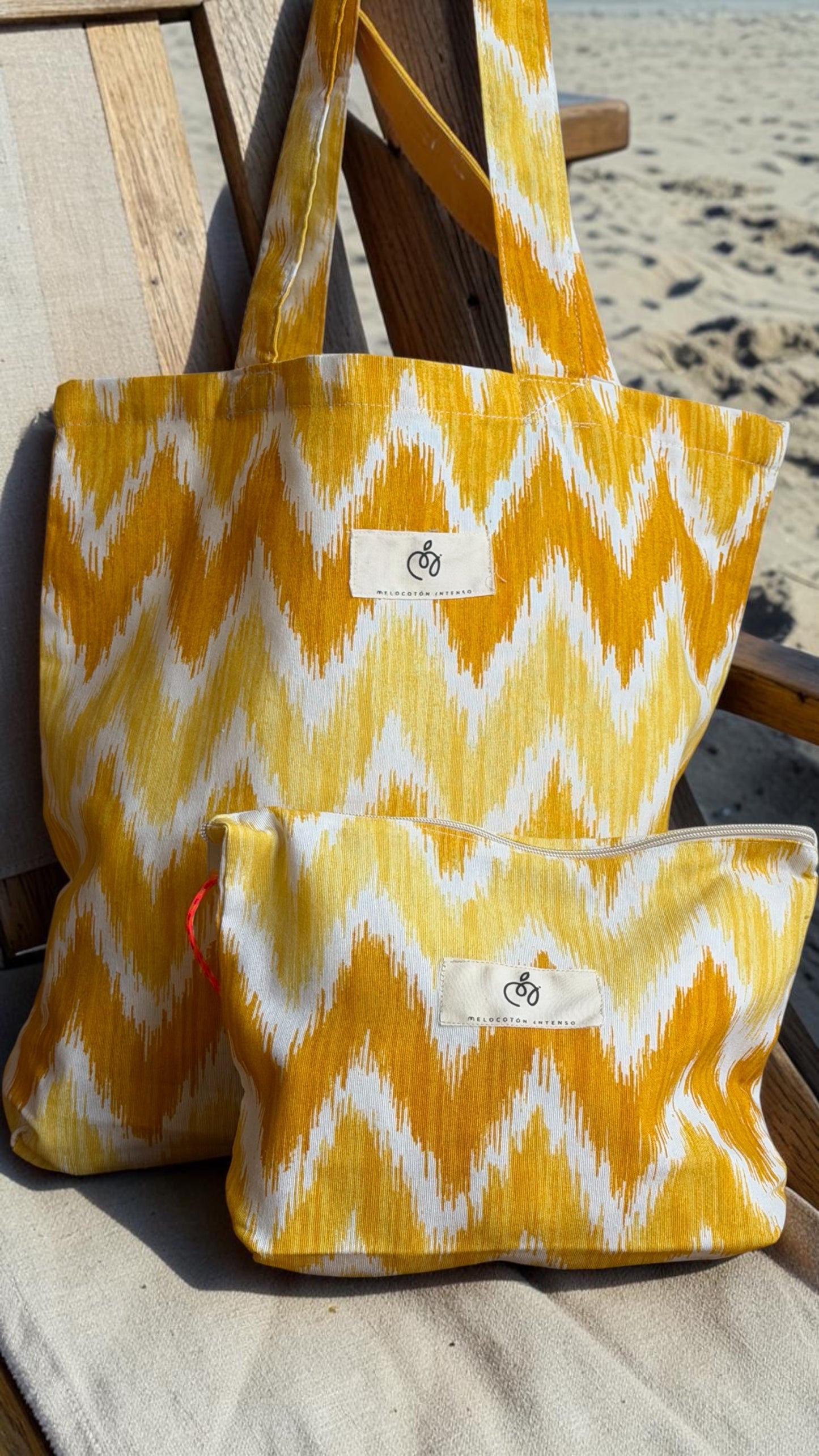 Pack Ikat Mediterraneo . bolsa + neceser