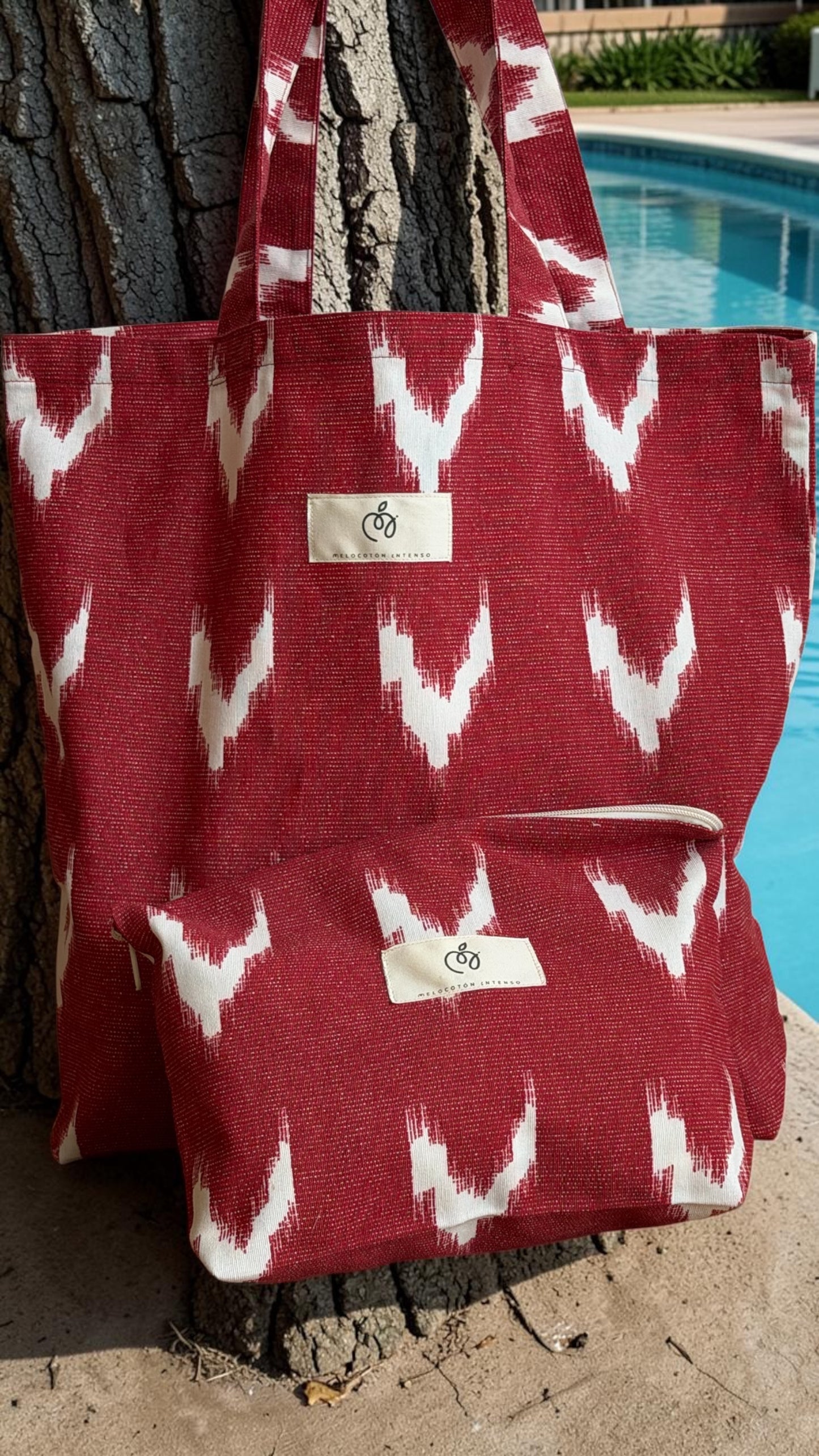 Pack Ikat Mediterraneo . bolsa + neceser